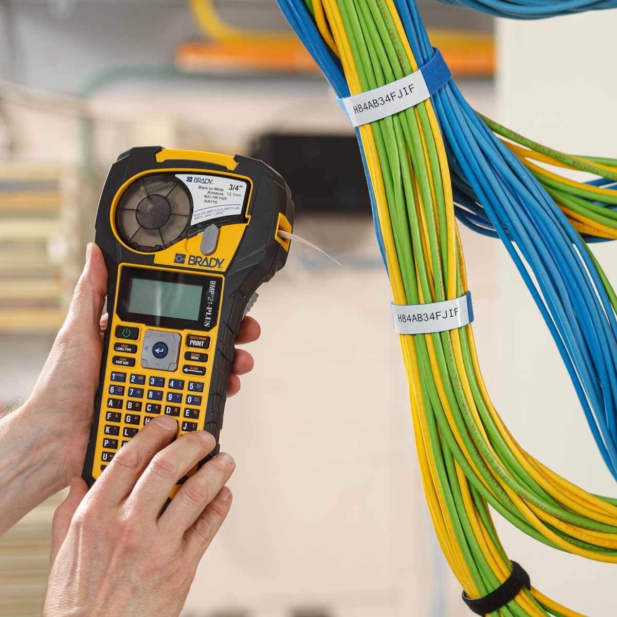 brady industrial printer
