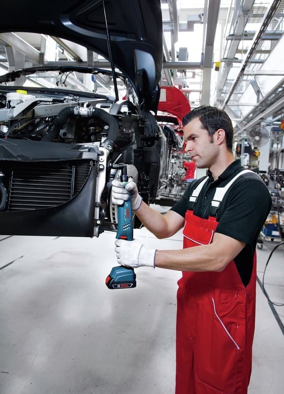 The new BOSCH production tools Angle Exact Ion with Lithium IOn battery